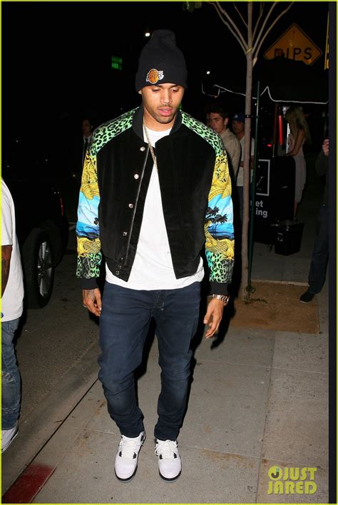 chris brown versace jacket|Chris Brown clothing.